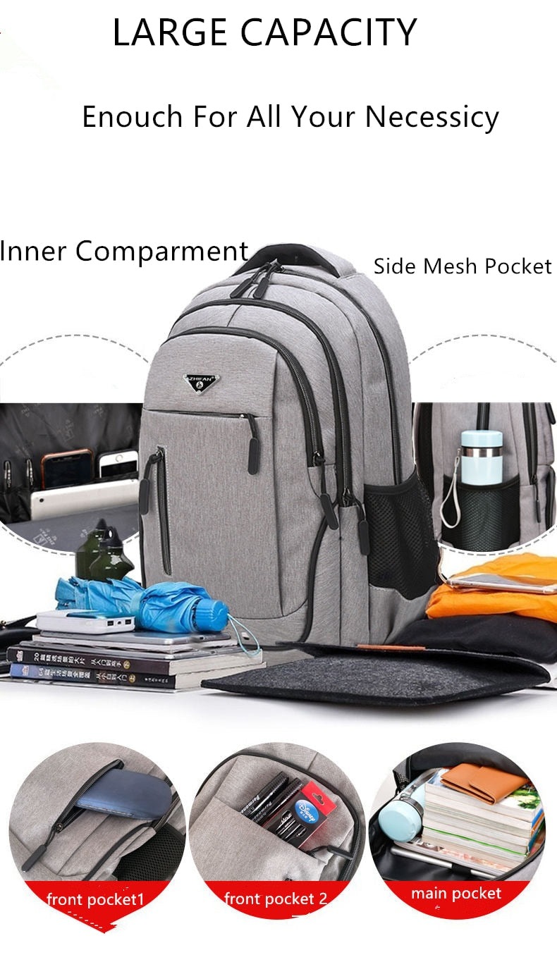 תיק בד-אוקספורד עמיד למים לעסקים | לבית ספר | לשימוש יום יומי