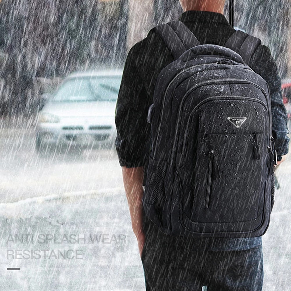 תיק בד-אוקספורד עמיד למים לעסקים | לבית ספר | לשימוש יום יומי