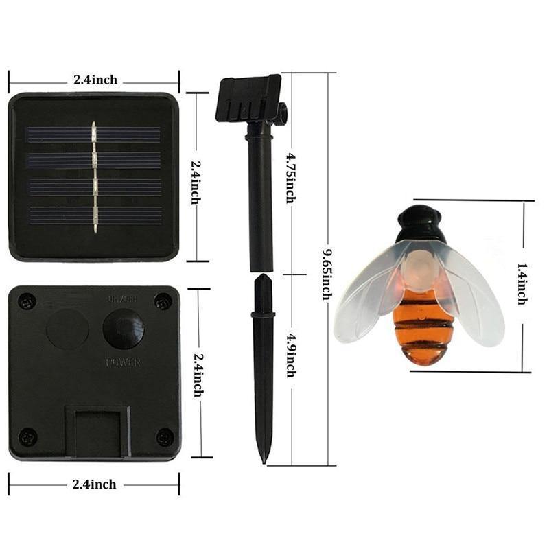 נורות לד סולאריות בצורת דבורות - Smart Shop IL