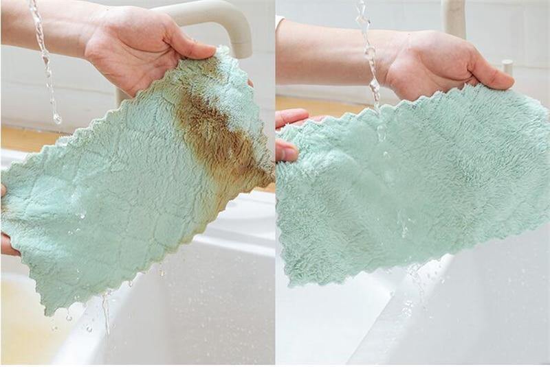 שלוש מגבות מטבח סופגות במיוחד ומתייבשות מהר - SiliCoverstore