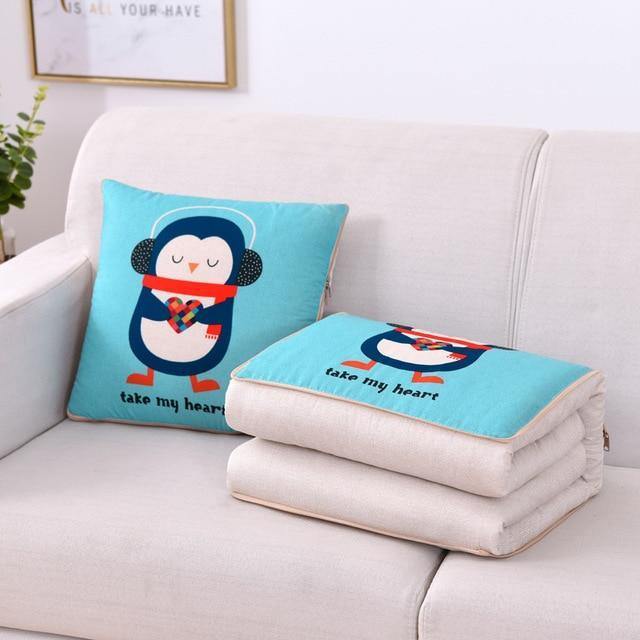 כריות מיוחדות במגוון סגנונות שהופכות לשמיכה מחממת - Smart Shop IL