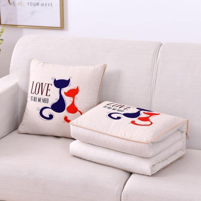 כריות מיוחדות במגוון סגנונות שהופכות לשמיכה מחממת - Smart Shop IL