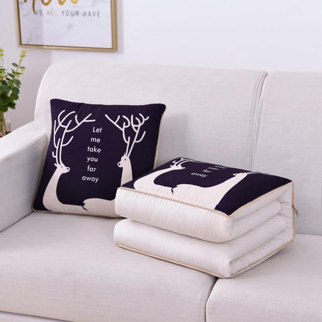 כריות מיוחדות במגוון סגנונות שהופכות לשמיכה מחממת - Smart Shop IL