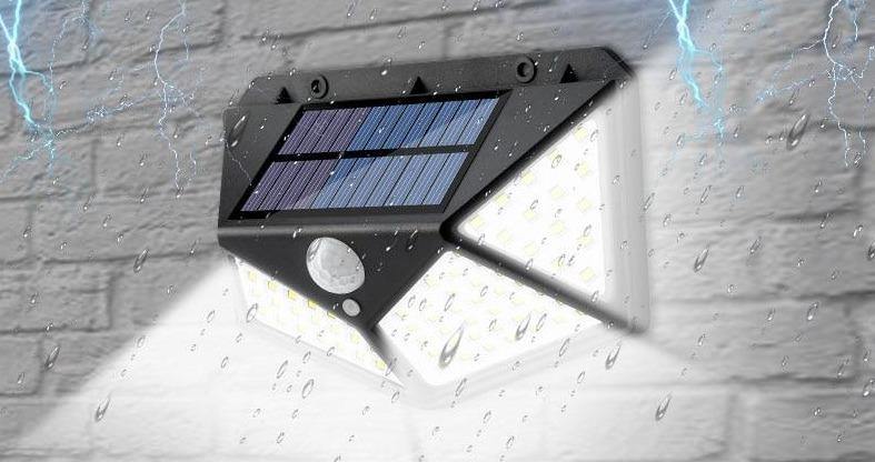 מנורת לד סולארית עם חיישן תנועה - Smart Shop IL
