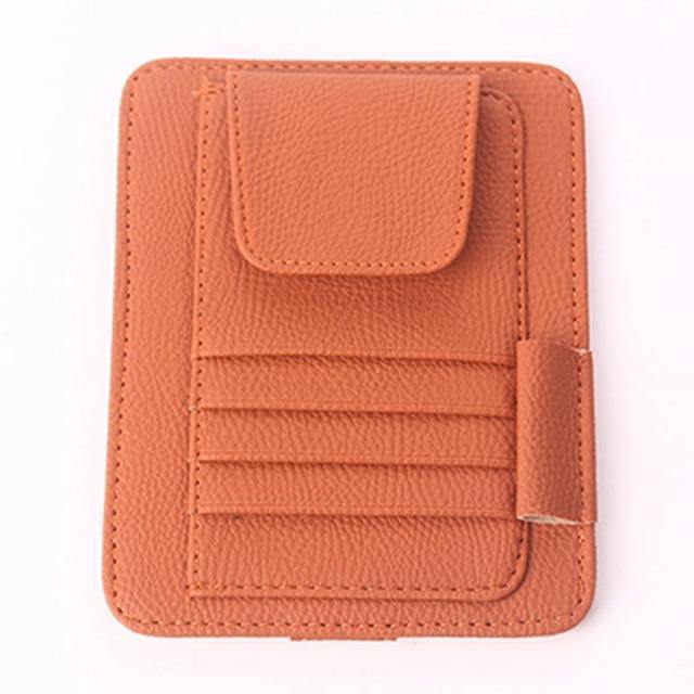 אירגונית מתחברת למגן השמש ברכב לסדר וארגון מושלם - Smart Shop IL